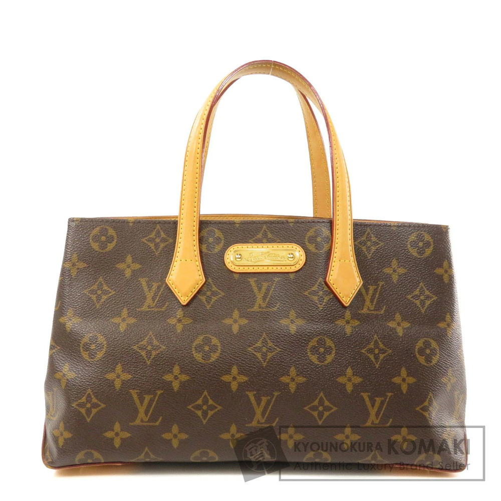 Louis Vuitton Wilshire Monogram Handbag Canvas